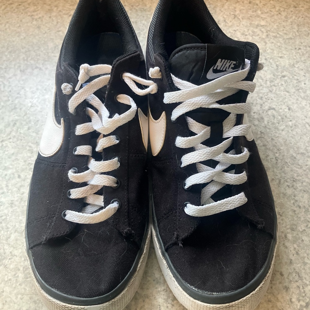 Classic black Nike sneakers